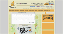 Desktop Screenshot of milota.com